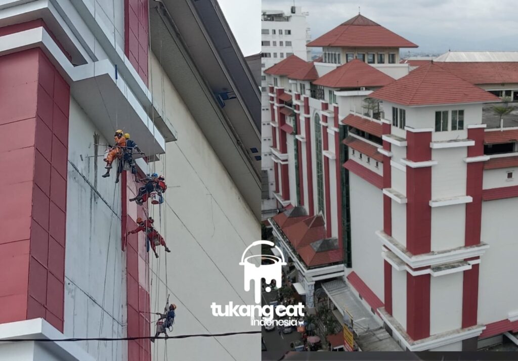 Pengecatan Pasar Baru Bandung,Rope Access Bandung,Tukang Cat Bandung,Jasa Cat Gedung Tinggi,Pengecatan Fasad,Akses Tali Indonesia,Jasa Cat Profesional Bandung,jasa cat Gedung tinggi