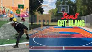 Jasa cat lapangan olahraga, vendor cat lapangan olahraga,tukang cat lapangan basket,lapangan voli,lapangan badmiton,lapangan tenis