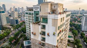 jasa rope akses, tukang cat pakai tali, tukang cat geduung terdekat