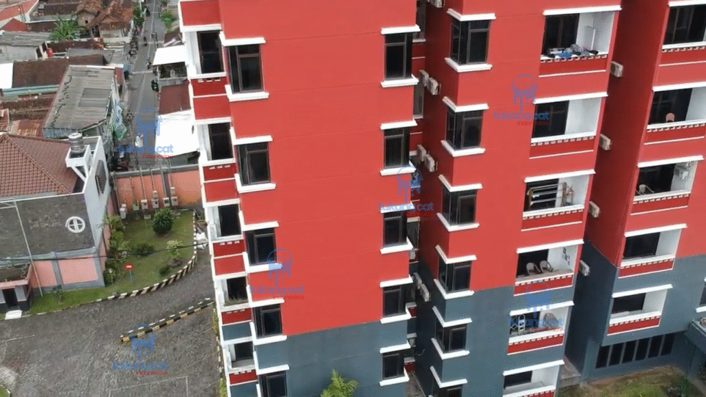 3 Strategi Proyek Pengecatan Gedung Lihat Hasil Jasa Cat Gedung Sebelum Sesudah yang Menakjubkan! 5 hasil pengecatan gedung apartemen merah