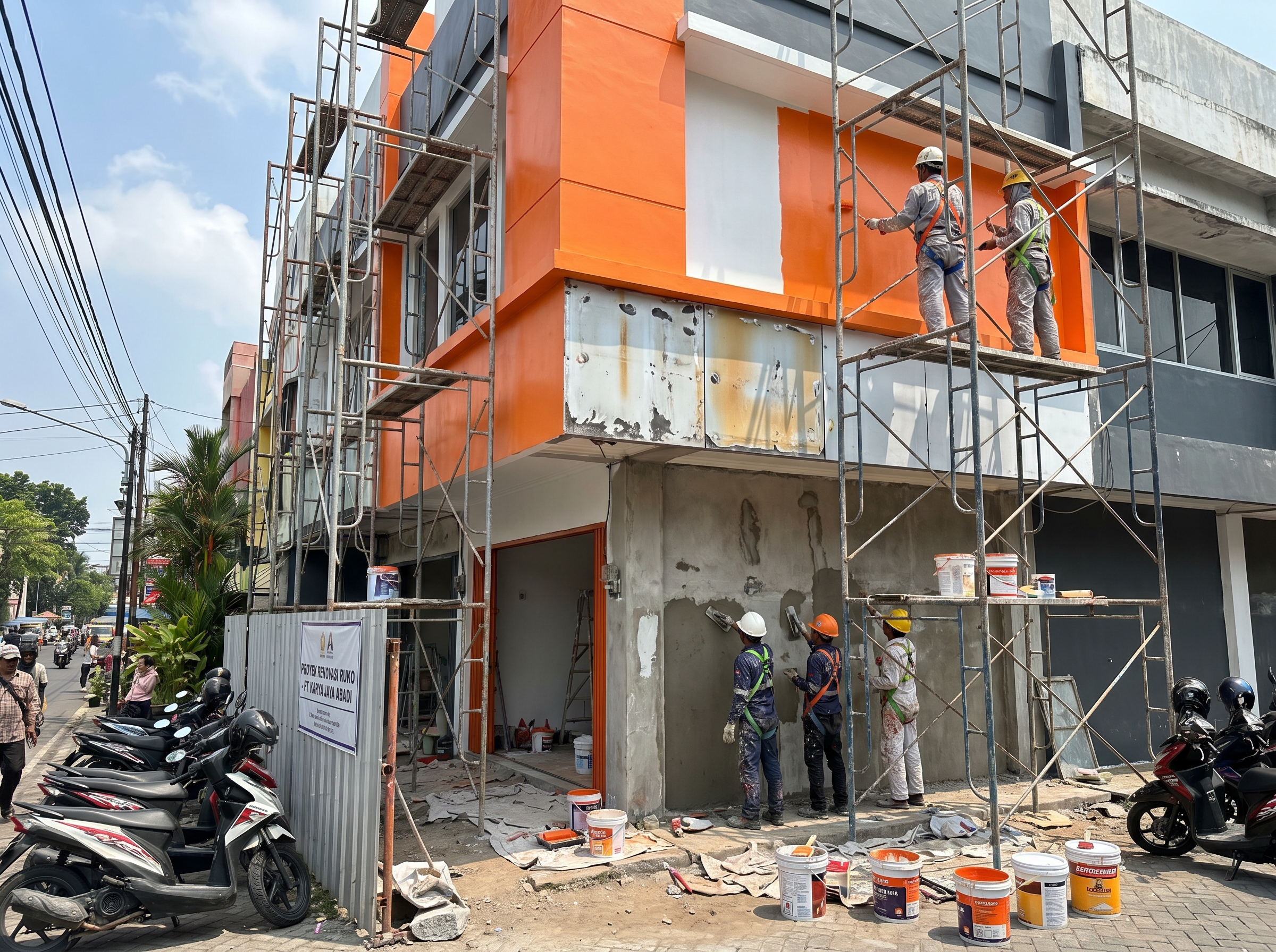 5 Keuntungan Jasa Cat Ruko Profesional Solusi Cepat Jaga Nilai Investasi Properti Anda!