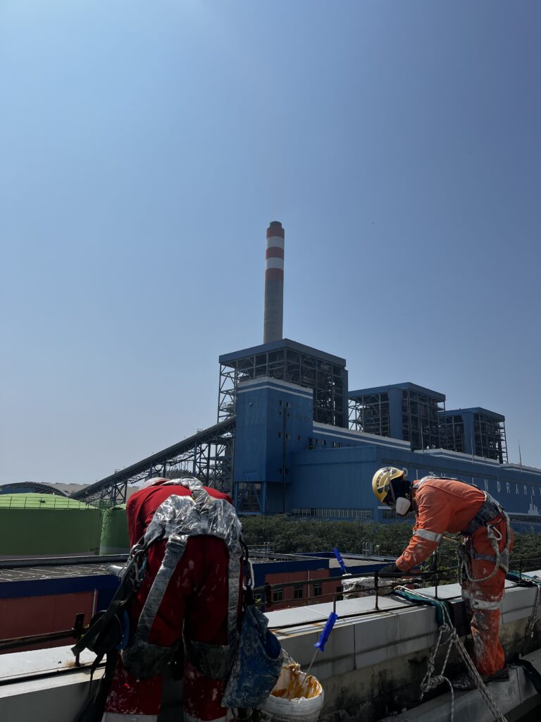 Pengecatan Silo, Tangki, dan Cerobong Industri Tanpa Menghentikan Operasional 1 Tukang Cat Indonesia